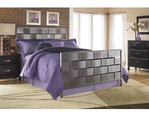 Fashion Bed Group Grid Panel Bed