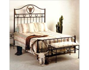 Grace Frontier Bed Black