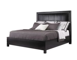 Lexington Black Ice Graphite Panel Bed