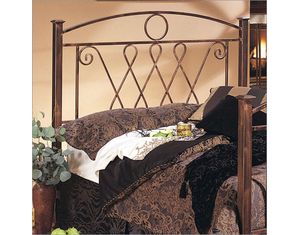 Powell Cimarron Brushed Copper Panel Bed