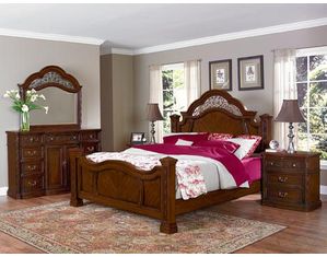 Wynwood Terrassa Mansion Bed in Chestnut Cherry