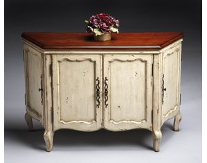 Butler Vanilla Cherry Console Chest