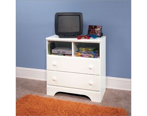 Creative Interiors Sweet Dreams Dual Cubby Accent Chest - Fast FREE FedEx Shipping!