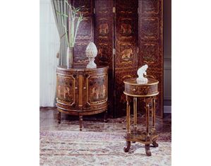 Fairfax Home Furnishings Half Moon Elephant Cabinet
