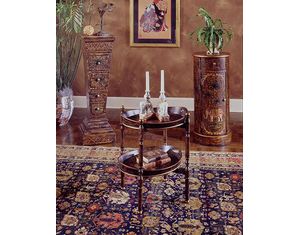 Fairfax Home Furnishings Pedestal Accent Cabinet