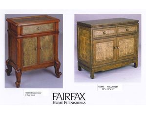 Fairfax Home Furnishings Single Drawer Two Door Chest