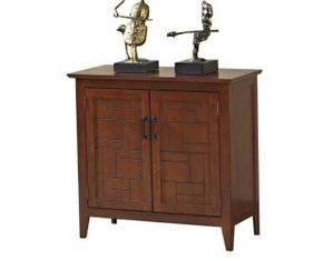 Leick Furniture Facets Collection Merlot Tower Cupboard