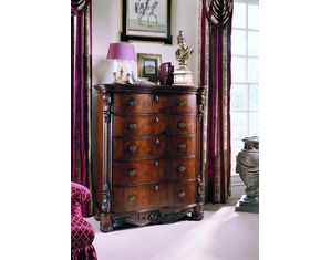 Pulaski Edwardian Five Drawer Chest