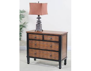 Ultimate Accents Wexford 4 Drawer Plaid Chest