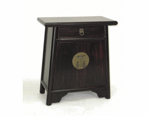 Wayborn Antique Black Alter Cabinet