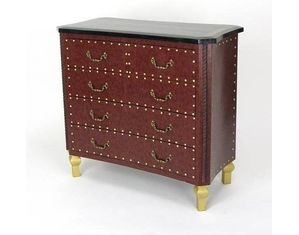 Wayborn Nail Head 5 Drawer Chest - FREE Inside Delivery!