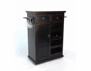 Wayborn Yoshi Wine Cabinet