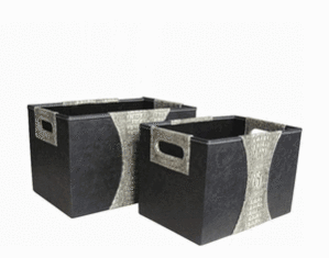 Wayborn Gray Storage Box Set
