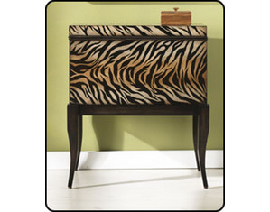 Hammary Hidden Treasures Hand Painted Box On Stand - Fast FREE FedEx Shipping!