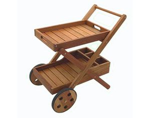 Amazonia Eucalyptus Bar Trolley