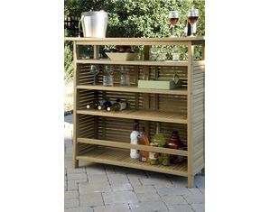 Home Styles Furniture Bali Hai Bar Cabinet