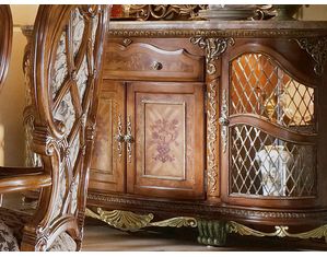 AICO Venetian Sideboard in Honey Walnut - FREE Inside Delivery!