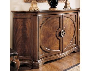 American Drew Bob Mackie Classics Cameo Credenza with Wood or Granite Top