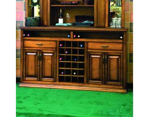 American Heritage Billiards Bravado Cabinet and Hutch Sideboard