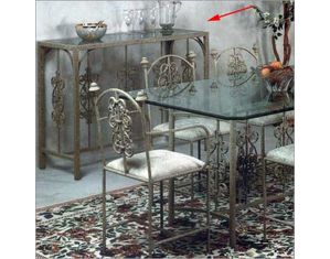 Grace Garden Buffet with Glass Insert - FREE Inside Delivery!