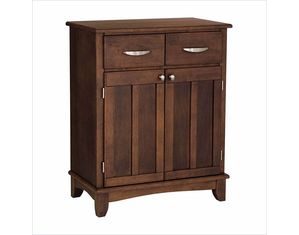 Home Styles Furniture Cherry Buffet with Cherry Wood Top