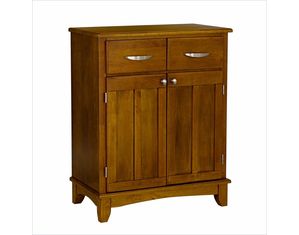 Home Styles Furniture Cottage Oak Buffet with Cottage Oak Wood Top