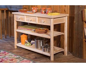 Rustic Natural Cedar Furniture Buffet