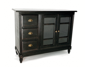Wayborn Antique Black Country Sideboard