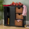Save  on Sideboard with Wicker Drawers at The Buffet and Sideboard Superstore