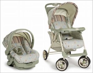 Cosco Sprint Travel System Stroller Fun Zone - Fast FREE FedEx Shipping!