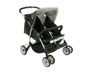 Dream on Me Side by Side Double Stroller