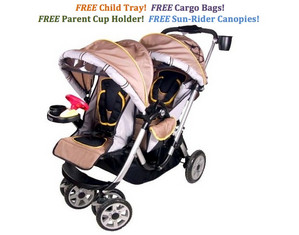Jeep Traveler Tandem Stroller