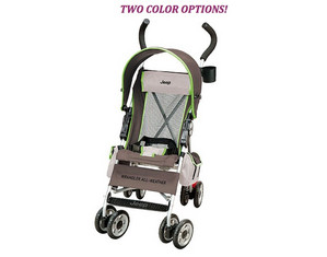 Jeep Wrangler All Weather Umbrella Stroller - 2 Color Options!