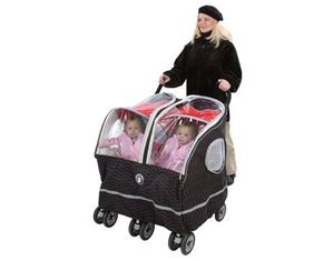 Warm as a Lamb Double Style Stroller Coat Cover Stroller Accessory - Fast FREE FedEx Shipping!