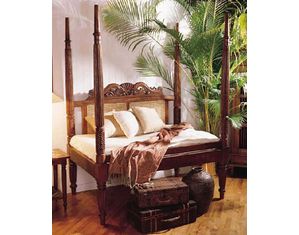 Bauer International Anglo-Indian Bed