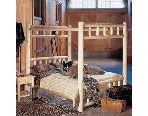 Rustic Natural Cedar Furniture Canopy Bed