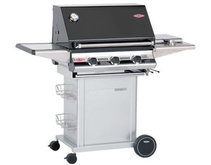 Beefeater Signature 3 burner Black Porcelain Barbecue Grill