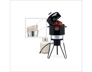Brinkmann All-In-One with Pan and Basket Set Grill