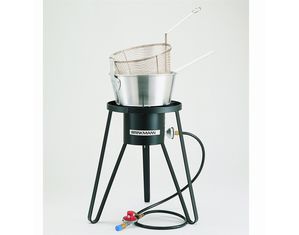 Brinkmann All Purpose Gas Cooker with Pan and Basket Grill