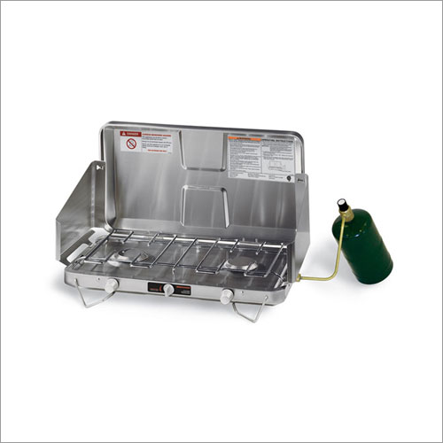 Brinkmann Stainless Steel Two Burner Propane Stove Grill - Fast FREE FedEx Shipping! image