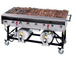 Grillco LP 60 inch SS Grill with No Tanks and HDN Grates