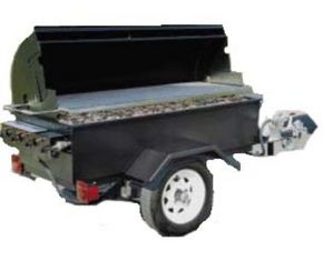 Grillco Mobile LP Grill with 110 inch OD