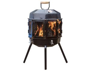 Masterbuilt Grizzly Cub Portable Fireplace and Grill