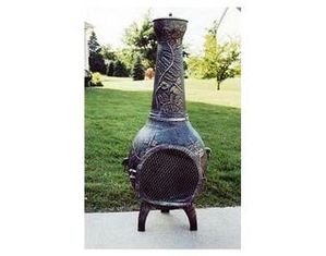 Oakland Living Dragonfly Chimenea with Grill
