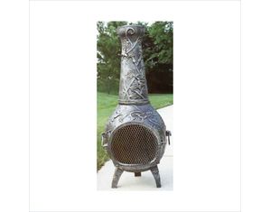 Oakland Living Hummingbird Chimenea with Grill
