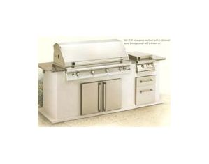 PGS 48 Inch Grill Head with Rear Burner and Rotisserie Set