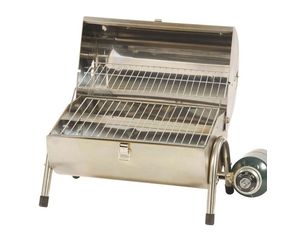 Save  on Portable Stainless Steel Propane Barbeque Grill at The Barbecue Grill Superstore