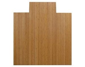 Bamboo Roll-Up Chair Mats - Natural 55