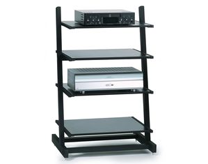 Lovan Prelude 4 Shelf HIFI Audio Rack (L-PRE-HFRB)