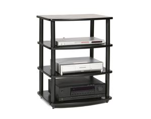 PLATEAU Audio Video Furniture SE-A4 (B)-B Audio Rack